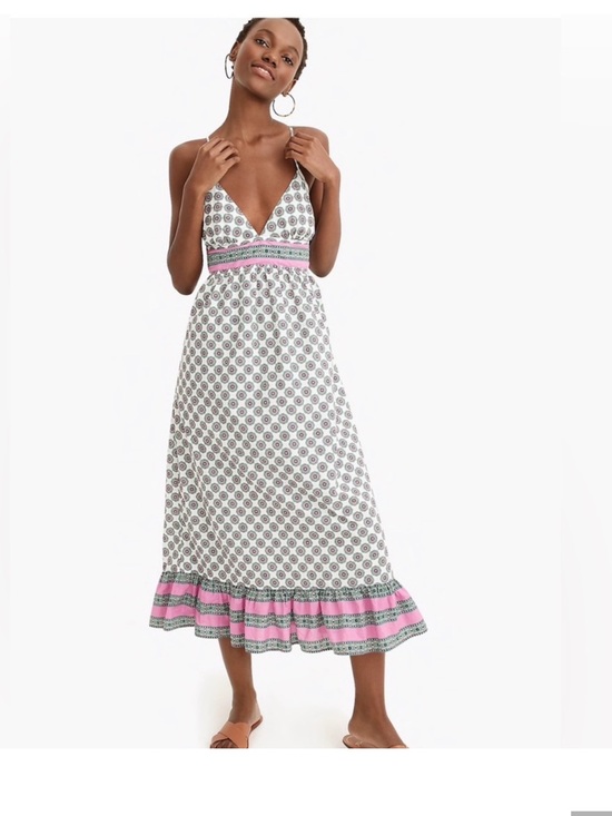 Dresses & Skirts - J. crew India block print sun dress